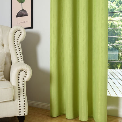 Vorhang Jacquard Deko Gardine Ösen feine Musterung blickdicht lichdurchlässig (Höhe x Breite cm) 20480