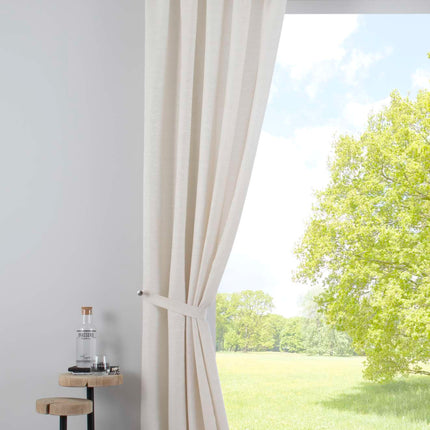 Vorhang mit Jacquardmusterung und Effektgarn »Sivas« Blickdicht verdeckte Schlaufen und Kräuselband Moderne Optik 20190350