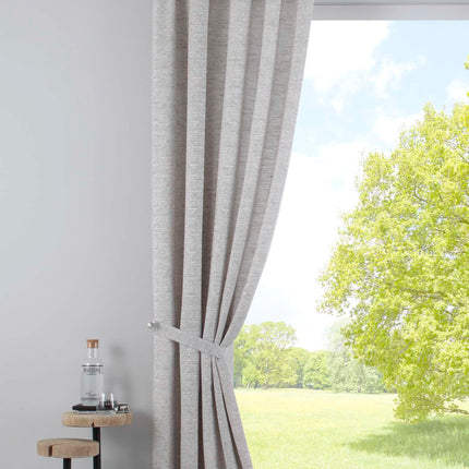 Vorhang mit Jacquardmusterung und Effektgarn »Sivas« Blickdicht verdeckte Schlaufen und Kräuselband Moderne Optik 20190350