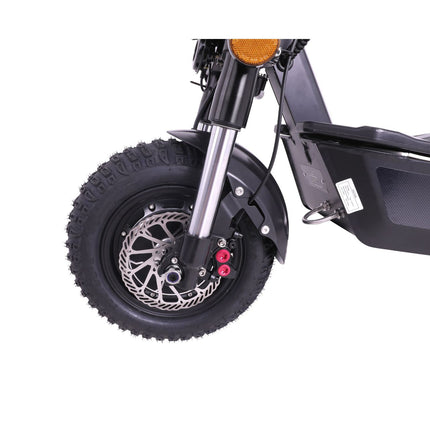 WANDLER A/E Schwarz – robuster Allrad Elektroroller 45 km/h mit Sitz