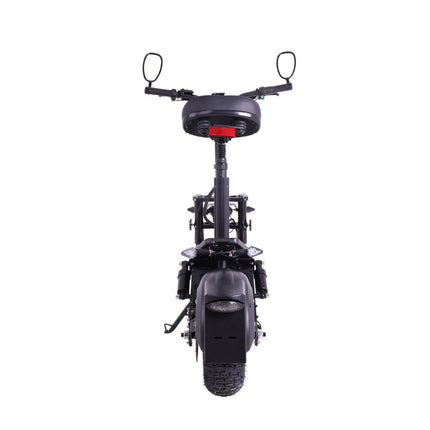 WANDLER A/E Schwarz – robuster Allrad Elektroroller 45 km/h mit Sitz