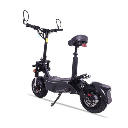 WANDLER A/E Schwarz – robuster Allrad Elektroroller 45 km/h mit Sitz
