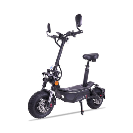 WANDLER A/E Schwarz – robuster Allrad Elektroroller 45 km/h mit Sitz
