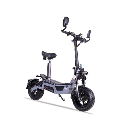 E-Scooter WANDLER-L/E - 20km/h - bis 140kg - mit Straßenzulassung - grau