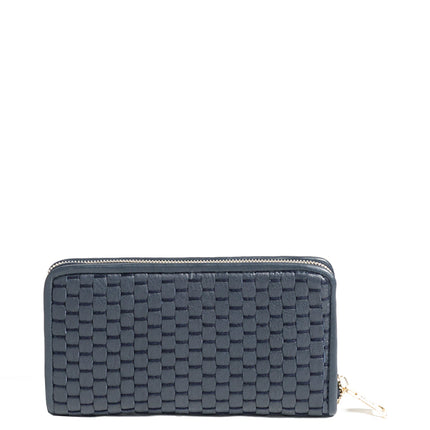 '15' Continental Wallet Navy Blue