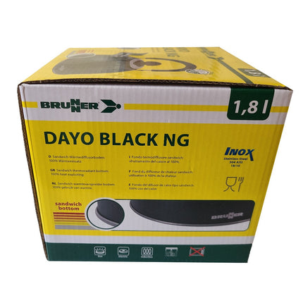 Camping Wasserkessel DAYO BLACK von Brunner