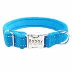 Halsband blau / S 20-32cm