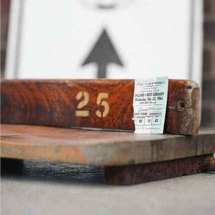 Original aus dem Wembley Stadium, London 1923 – 1963