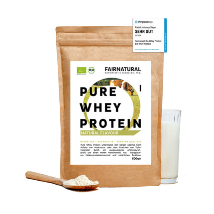 Bio Whey Protein Pulver Neutral