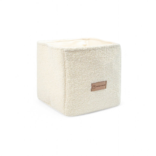 Wickeltisch-Korb Teddy Bouclé – praktisches Utensilo für Babyzimmer & Wickeltisch