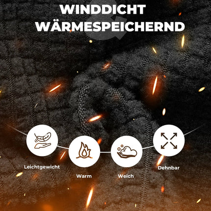 Winter Fahrrad Unterziehmütze für Kopfumfang 54-61cm