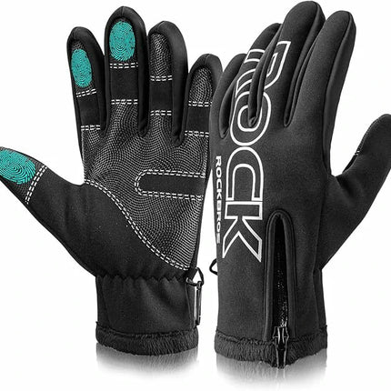 Winter Fahrradhandschuhe Touchscreen Winddicht Warm Wasserabweisend
