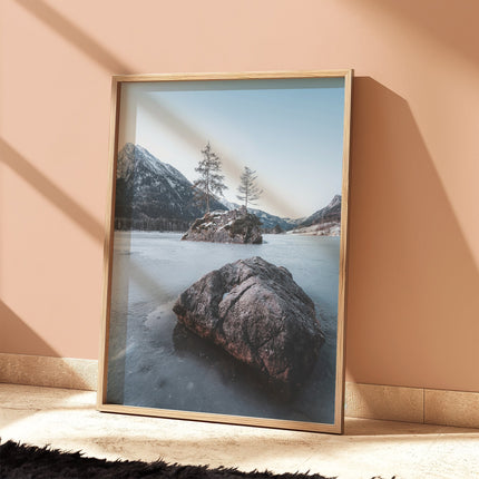 Hintersee Lake Print – Bavarian Alps Fine Art Photography