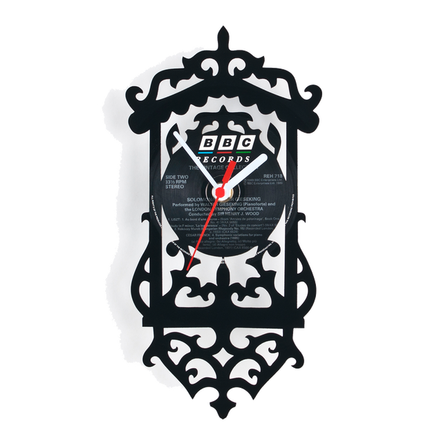 Schallplattenuhr Kuckkucksuhr