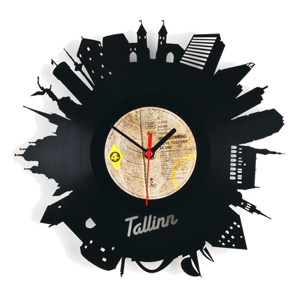Schallplattenuhr Tallinn