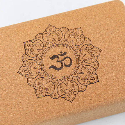 Yoga Block aus portugiesischem Kork in vielen Designs