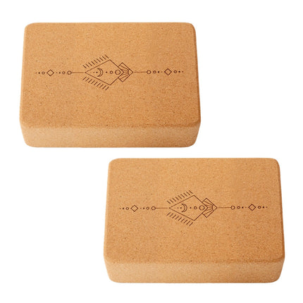 Yoga Block aus portugiesischem Kork in vielen Designs