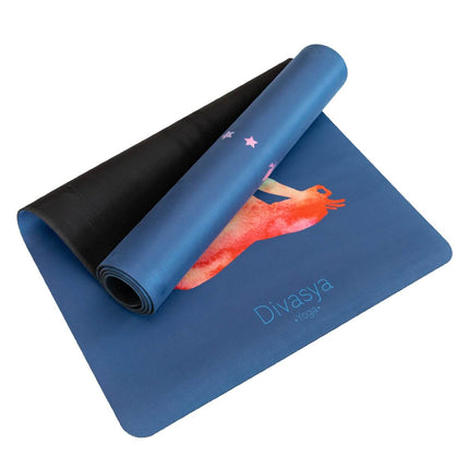 Nachhaltige Yogamatte aus Naturkautschuk & recycelter Mikrofaser Chakra