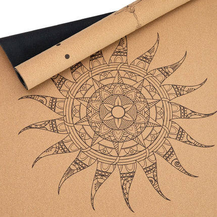 Yogamatte Kork: viele Yoga-Designs | inkl. Hülle & Tragegurt