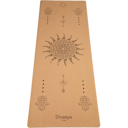 Yogamatte Kork: viele Yoga-Designs | inkl. Hülle & Tragegurt