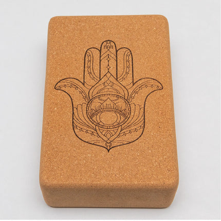 Yoga Block aus portugiesischem Kork in vielen Designs