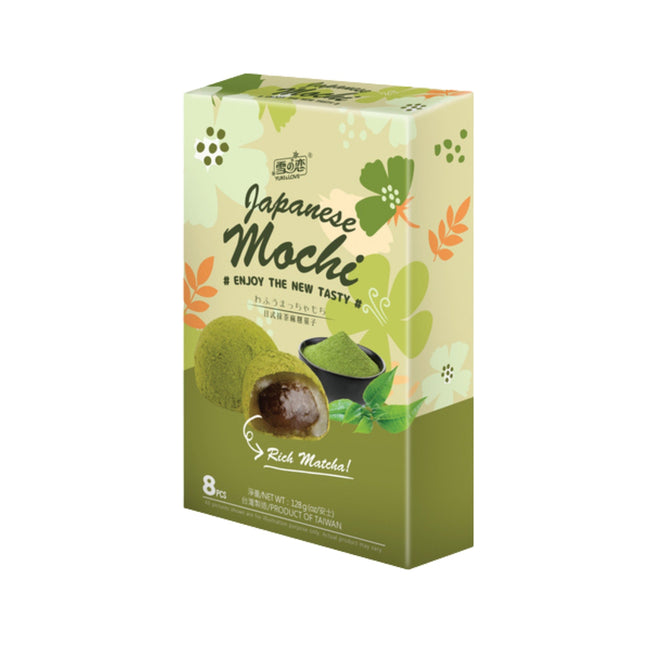 Yuki & Love Mochi Reiskuchen Matcha 128g