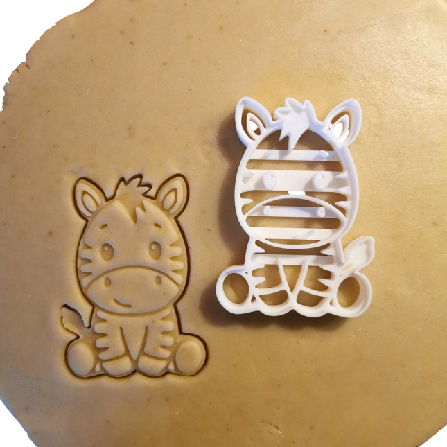 Zebra Keksausstecher für kreative Backideen