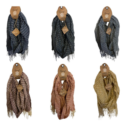Winter Damen Schal Soft Cashmera » Winterschal Boutique Zic Zac » Damenschal » Fransenschal 180 x 65 cm