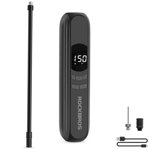 A10 Fahrradpumpe Elektrisch Luftpumpe 150PSI (Fahrrad Luftpumpen) kaufen bei Linkreich – Jetzt entdecken!