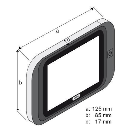 ABUS "DTS2814" Digitaler Türspion
