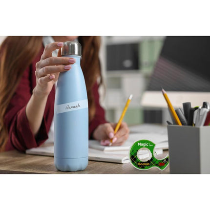 Scotch® Magic™ Unsichtbares Klebeband, 19 mm x 25 mm, 1 Rolle auf Handabroller/Packung + 5 m GRATIS