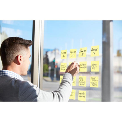 Post-it® Super Sticky Notes, 76 mm x 127 mm, 90 Blatt/Block, 100% PEFC