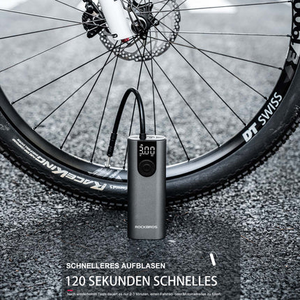 A8 Fahrradpumpe Elektrisch Luftpumpe 150PSI (Fahrrad Luftpumpen) kaufen bei Linkreich – Jetzt entdecken!