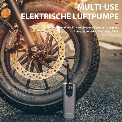 A8 Fahrradpumpe Elektrisch Luftpumpe 150PSI (Fahrrad Luftpumpen) kaufen bei Linkreich – Jetzt entdecken!