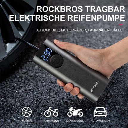 A8 Fahrradpumpe Elektrisch Luftpumpe 150PSI (Fahrrad Luftpumpen) kaufen bei Linkreich – Jetzt entdecken!