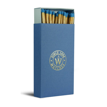 Premium Streichhölzer – Lange Design-Streichhölzer - Tiefblau