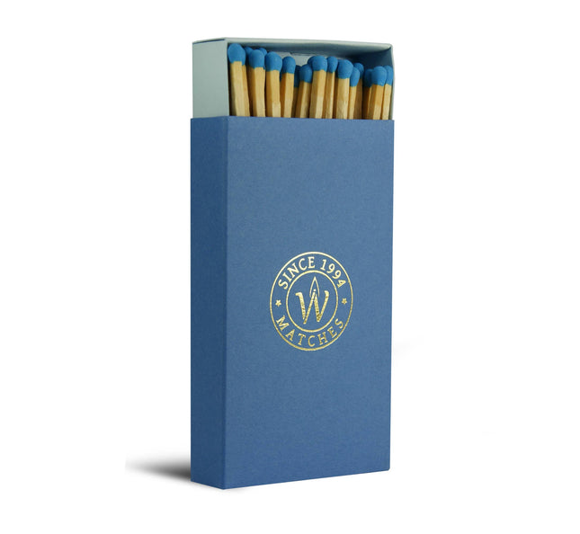 Premium Streichhölzer – Lange Design-Streichhölzer - Tiefblau