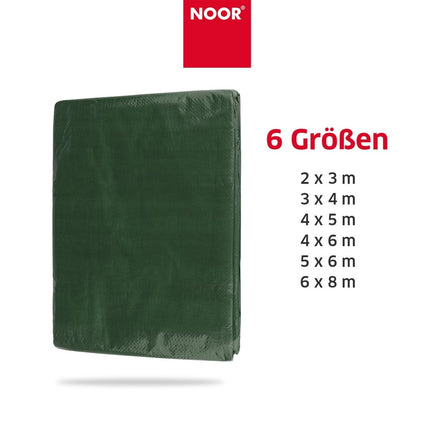 SEO. Abdeckplane EASY 90g/m² - in 6 Größen - Grün Linkreich