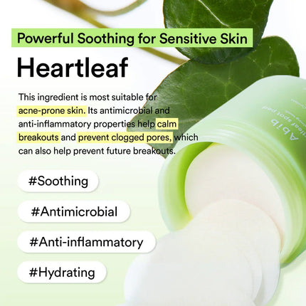 SEO. ABIB Heartleaf Spot Pad Calming Touch - 80pads - Linkreich