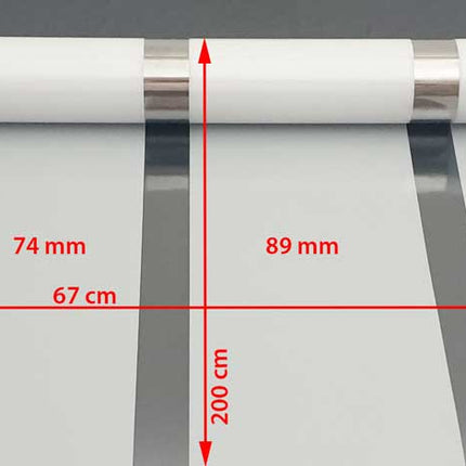 Fensterfolie selbsthaftend Sichtschutzfolie Anti-UV statische Haftung Folie selbstklebend 201916000