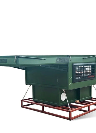 Capracamper Absetz-WohnkCampraabine Camper Leichtbau – ca. 220 kg, 20 mm EPS-Isolierung, ausziehbares 195×160 cm-Bett - Linkreich