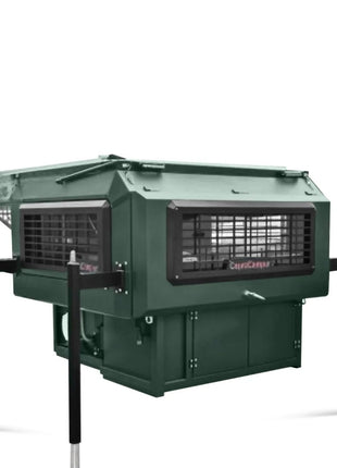 Capracamper Absetz-WohnkCampraabine Camper Leichtbau – ca. 220 kg, 20 mm EPS-Isolierung, ausziehbares 195×160 cm-Bett - Linkreich