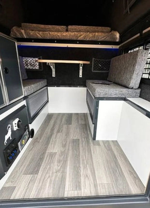 Capracamper Absetz-Wohnkabine Camper Offroad – 170 W Solaranlage, Eberspächer-Diesel-Standheizung- Linkreich
