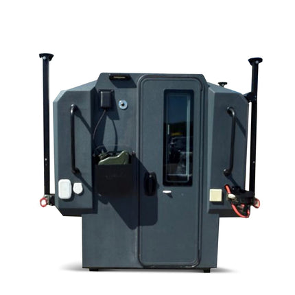 Absetz - Wohnkabine Leichtbau – ca. 220 kg, 20 mm EPS - Isolierung, ausziehbares 195×160 cm - Bett (Absetzkabinen) kaufen bei Linkreich – Jetzt entdecken!