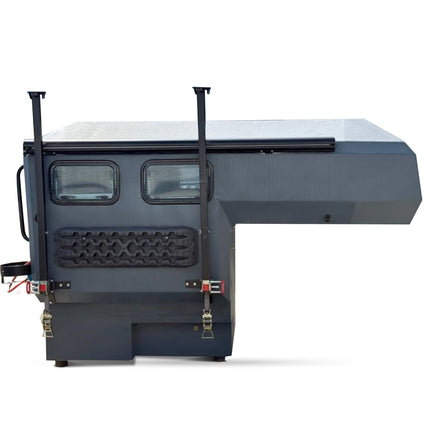 Absetz - Wohnkabine Leichtbau – ca. 220 kg, 20 mm EPS - Isolierung, ausziehbares 195×160 cm - Bett (Absetzkabinen) kaufen bei Linkreich – Jetzt entdecken!