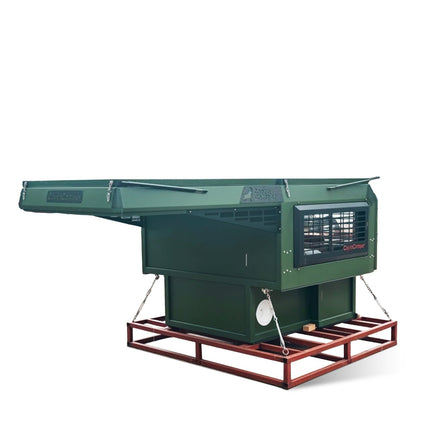 Absetz - Wohnkabine Leichtbau – ca. 220 kg, 20 mm EPS - Isolierung, ausziehbares 195×160 cm - Bett (Absetzkabinen) kaufen bei Linkreich – Jetzt entdecken!