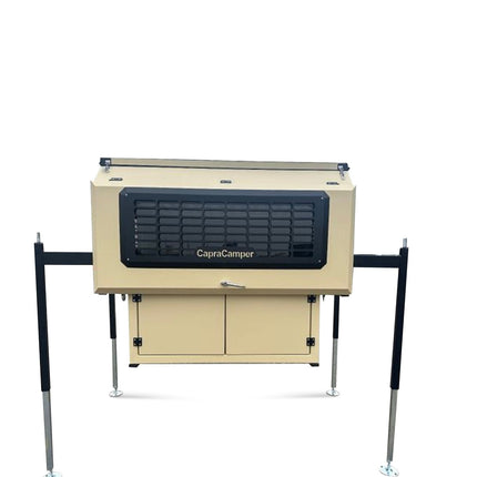 Absetz - Wohnkabine Leichtbau – ca. 220 kg, 20 mm EPS - Isolierung, ausziehbares 195×160 cm - Bett (Schwarz/Grau/Grün/Beige) (Wohnkabinen) kaufen bei Linkreich – Jetzt entdecken!