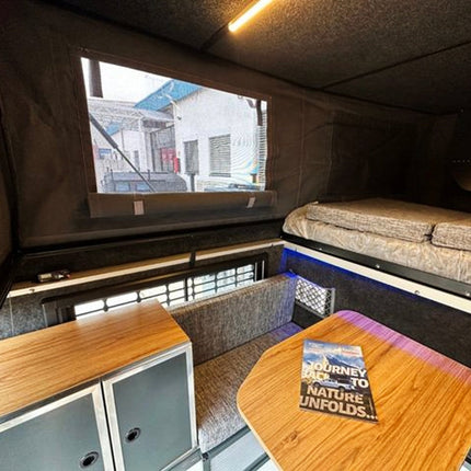 Absetz - Wohnkabine Offroad – 170 W Solaranlage, Eberspächer - Diesel - Standheizung, Face - to - Face - Dinette (Absetzkabinen) kaufen bei Linkreich – Jetzt entdecken!