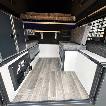 Absetz - Wohnkabine Offroad – 170 W Solaranlage, Eberspächer - Diesel - Standheizung, Face - to - Face - Dinette (Absetzkabinen) kaufen bei Linkreich – Jetzt entdecken!