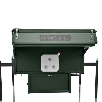 Absetz - Wohnkabine Offroad – 170 W Solaranlage, Eberspächer - Diesel - Standheizung, Face - to - Face - Dinette (Schwarz/Grau/Grün) (Absetzkabinen) kaufen bei Linkreich – Jetzt entdecken!